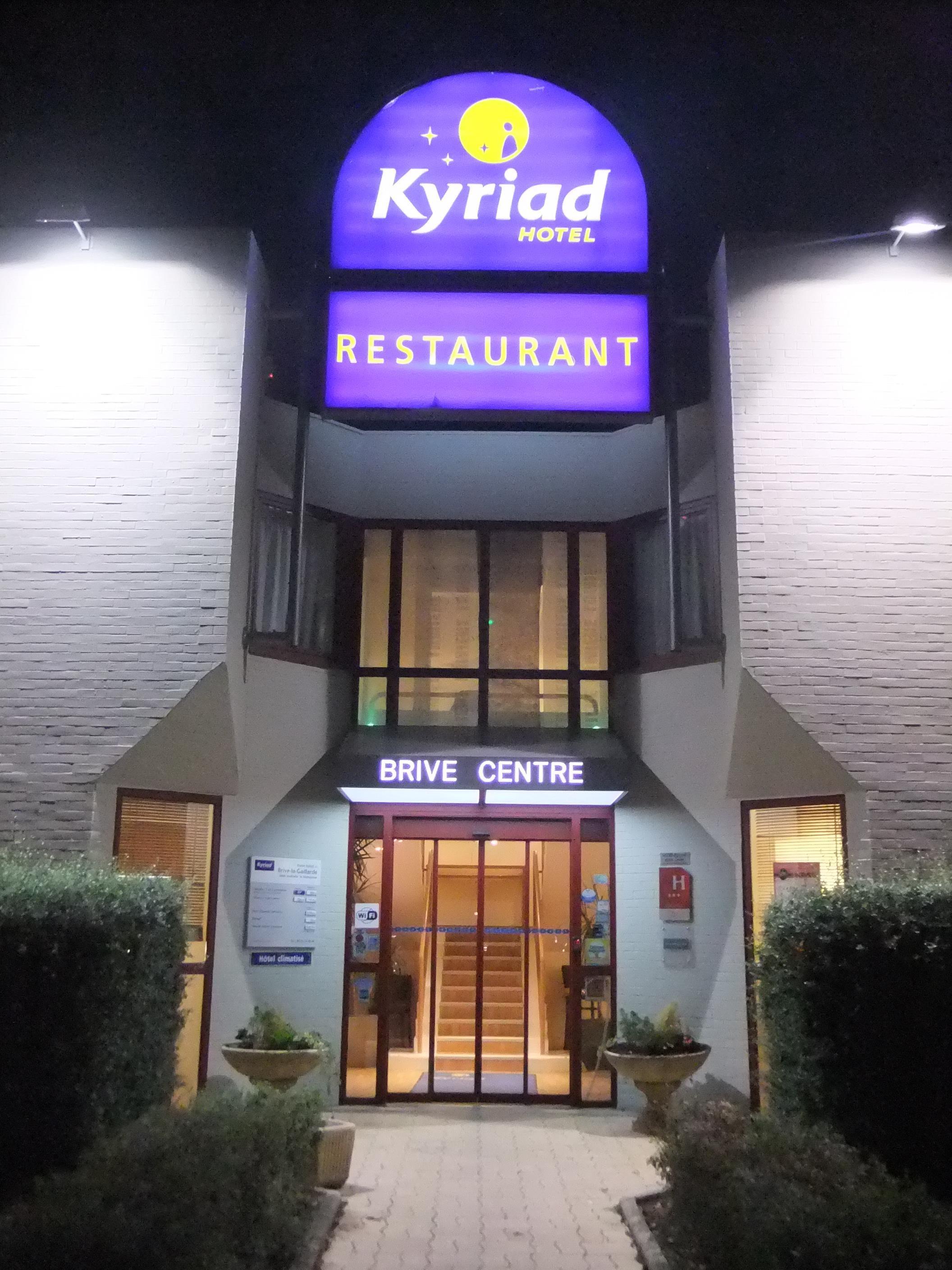 Hotel Restaurant Kyriad Brive Centre Exteriér fotografie